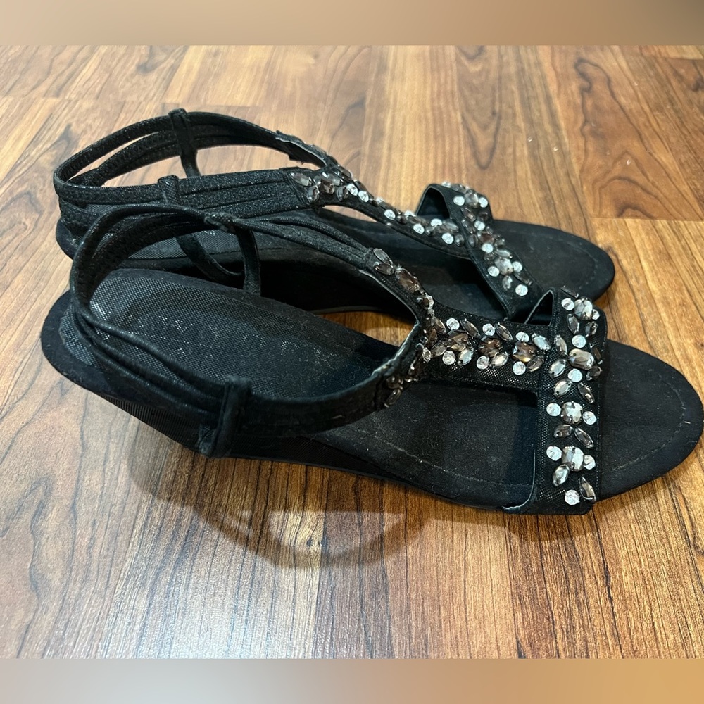 New York Transit Wedge Heels, 8M - Picture 6 of 8